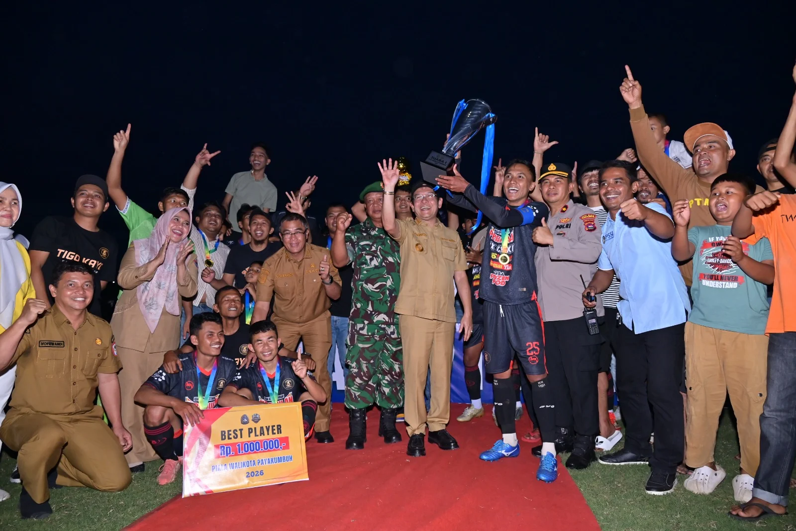 Drama Adu Penalti, Tigo Kayo FC Juara Piala Wali Kota Payakumbuh 2026