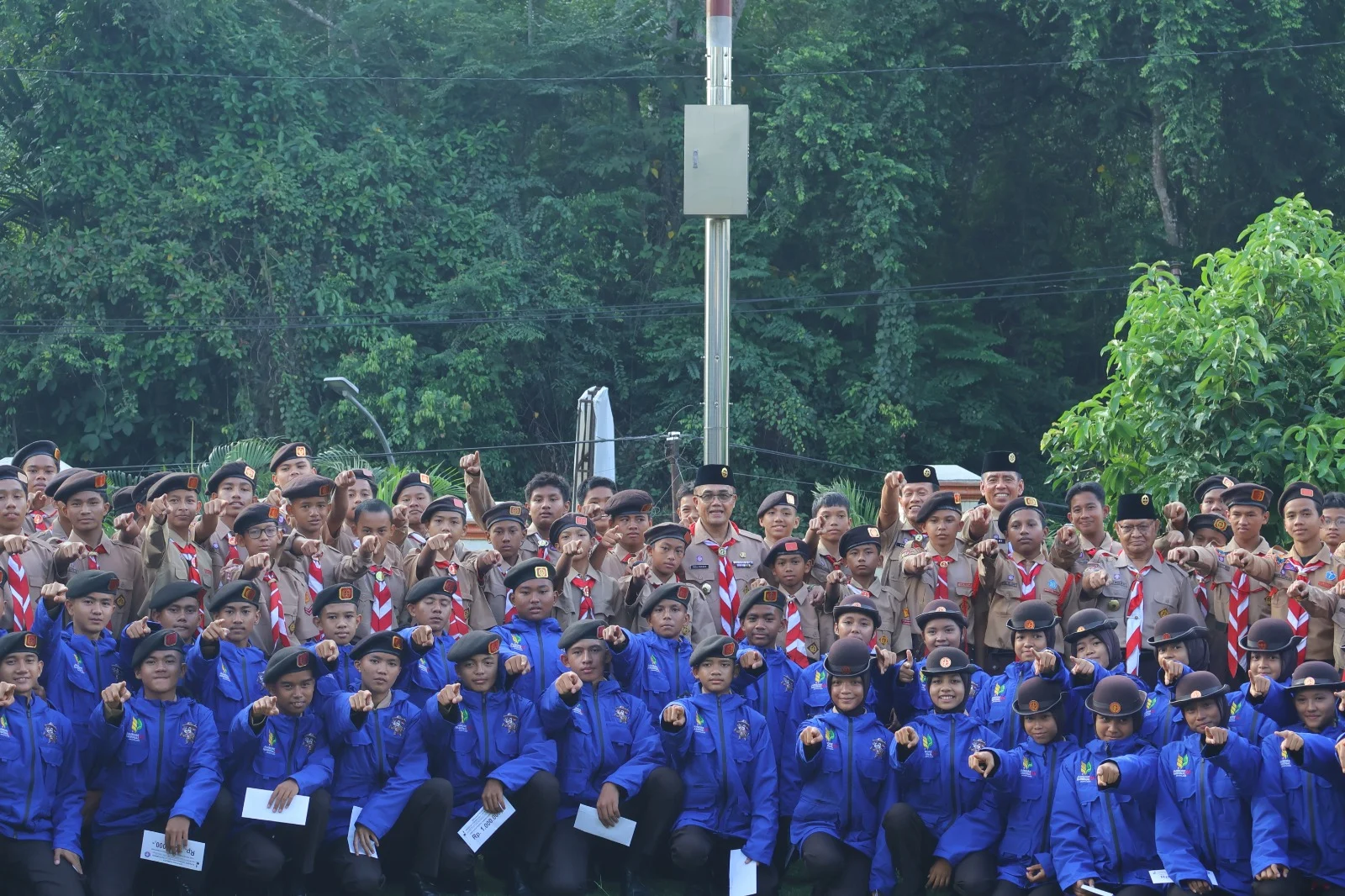Kontingen Pramuka Payakumbuh Dilepas Ikuti Jamnas XII 2026 di Cibubur