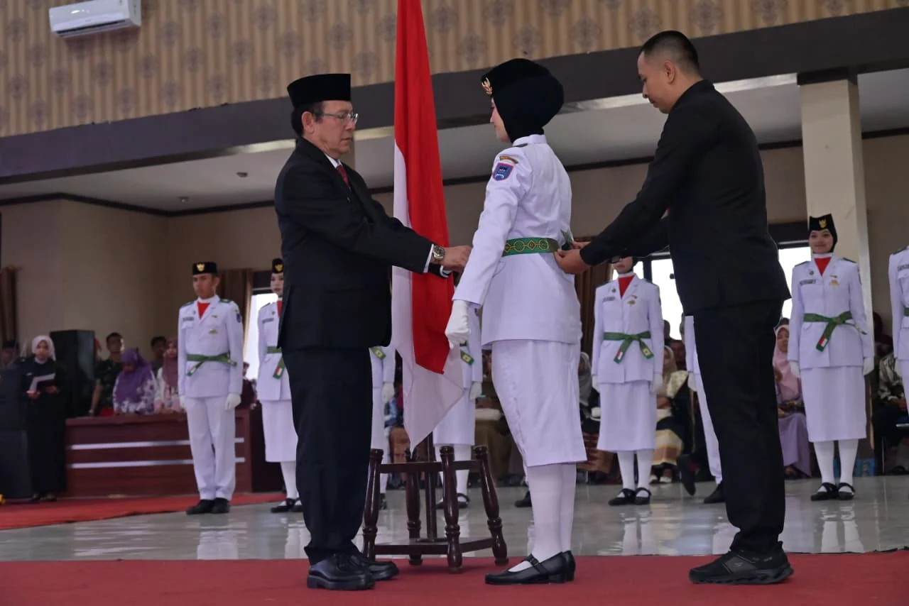 Paskibraka Payakumbuh 2026 Dikukuhkan, Siap Tugas pada Upacara HUT ke-81 RI