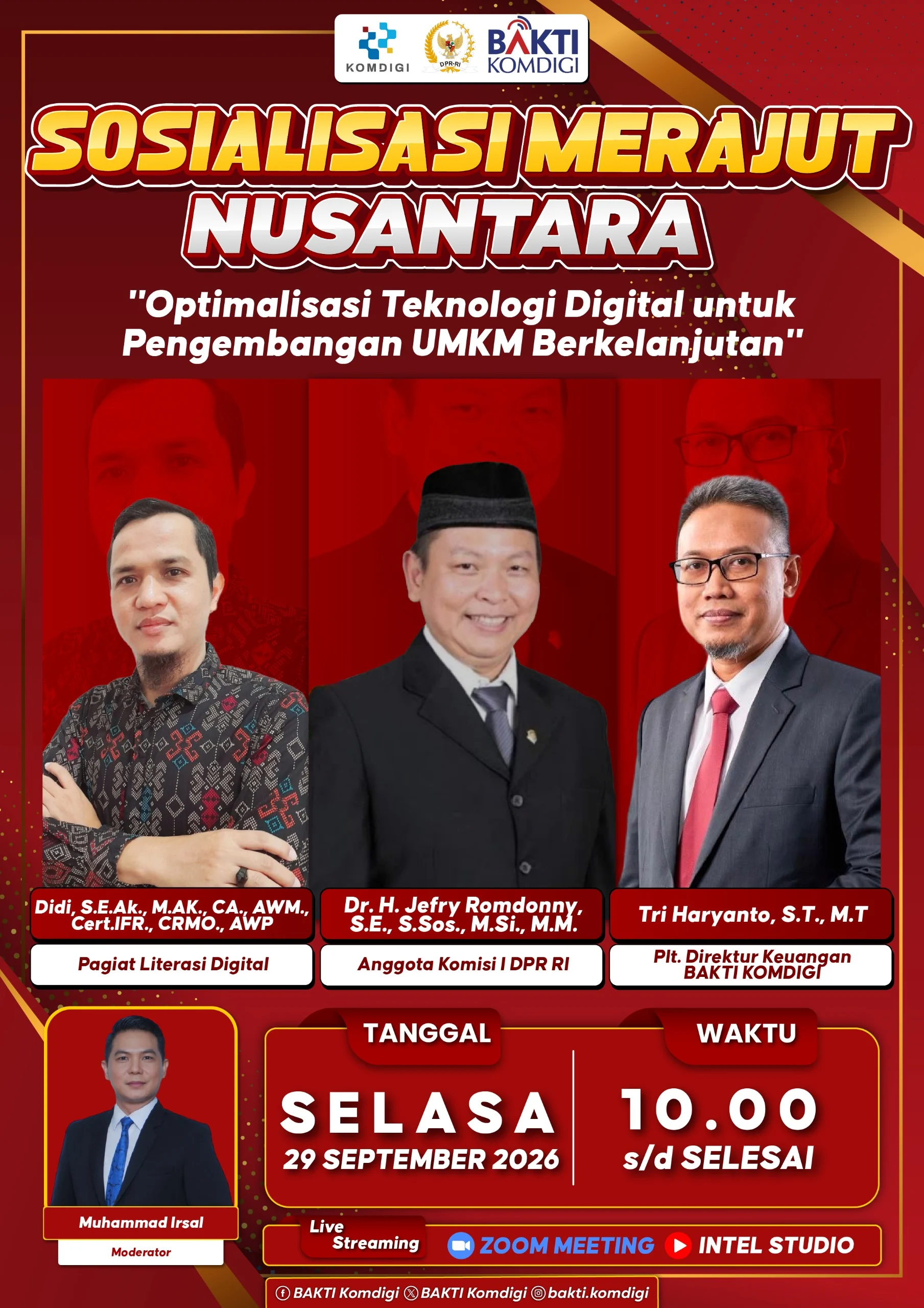 BAKTI Komdigi Dorong UMKM Manfaatkan Infrastruktur Digital untuk Perluas Pasar