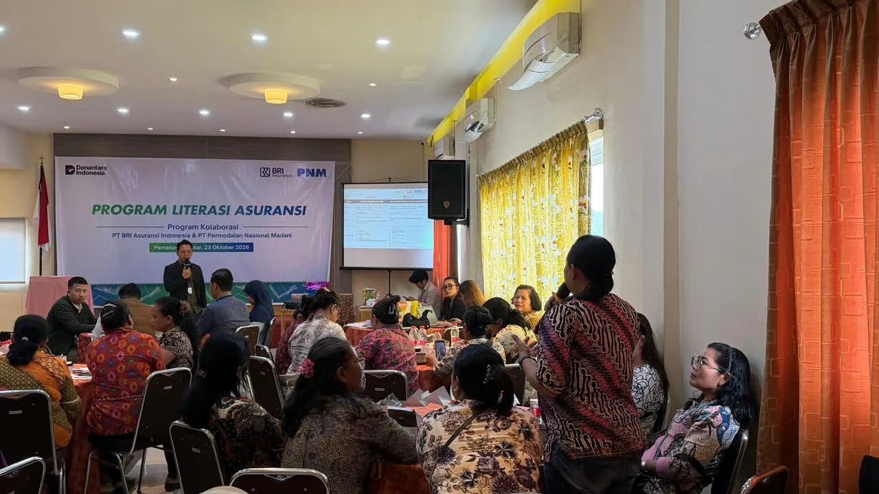 Membangun Kesadaran Proteksi Usaha, BRI Insurance Dorong Literasi dan Inklusi Keuangan Asuransi di Pemantang Siantar